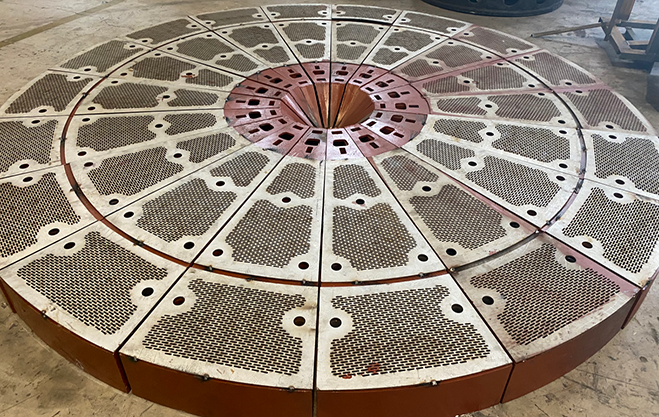 Mill liner upgrade project for Mongolia Cement