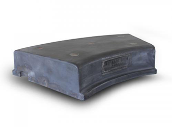 Vertical mill lining plate