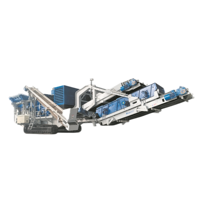 Crawler type mobile impact crusher