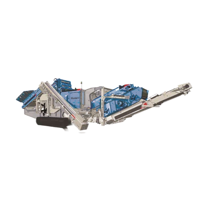 Crawler type mobile cone crusher